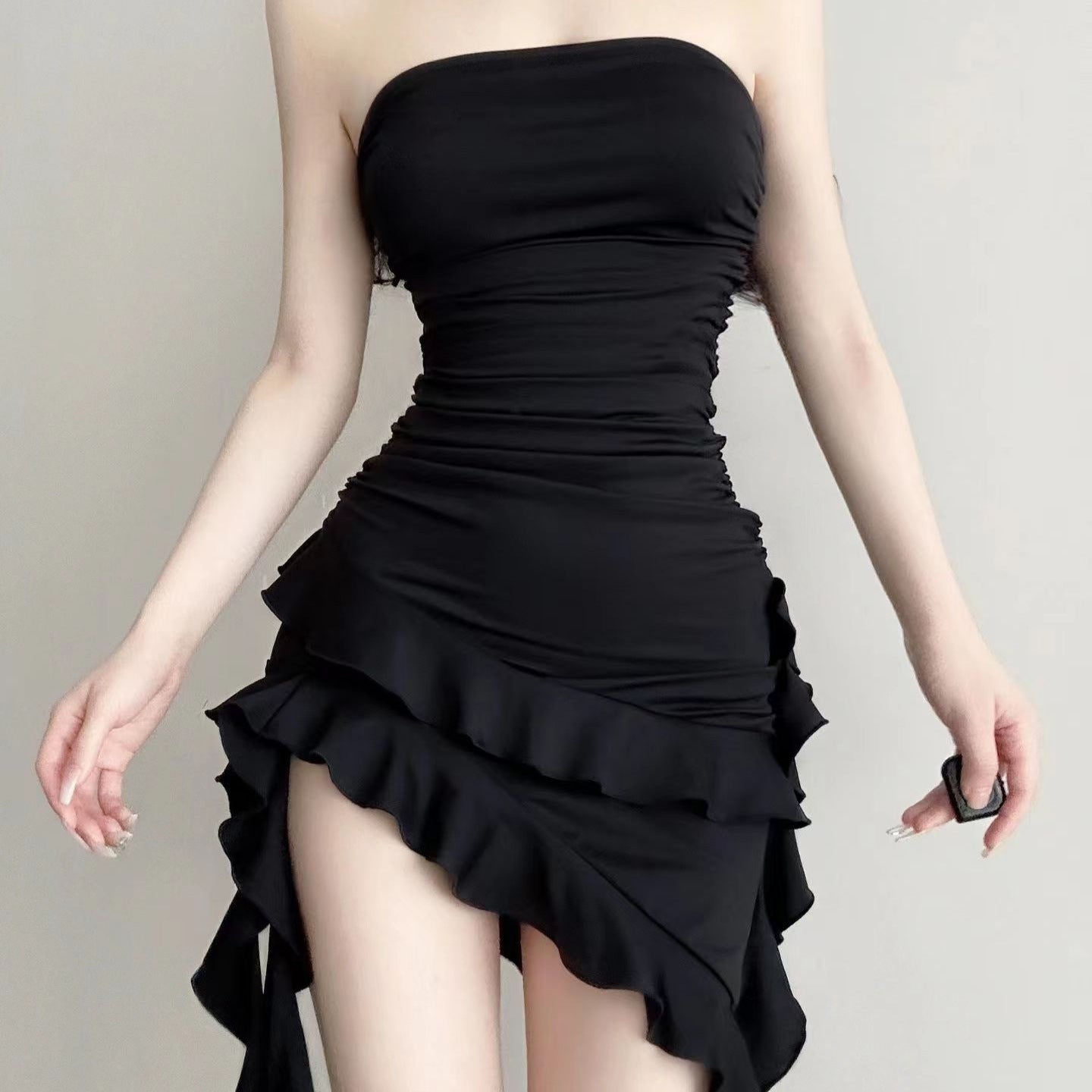 Fried Street Sexy Hot Girl Dress Women's Summer